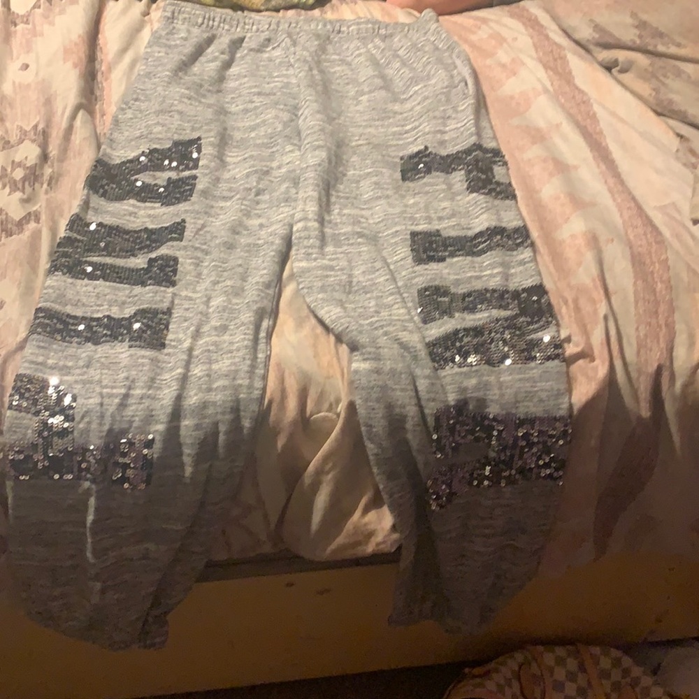 XS sequent PINK Victoria secrets sweat pants